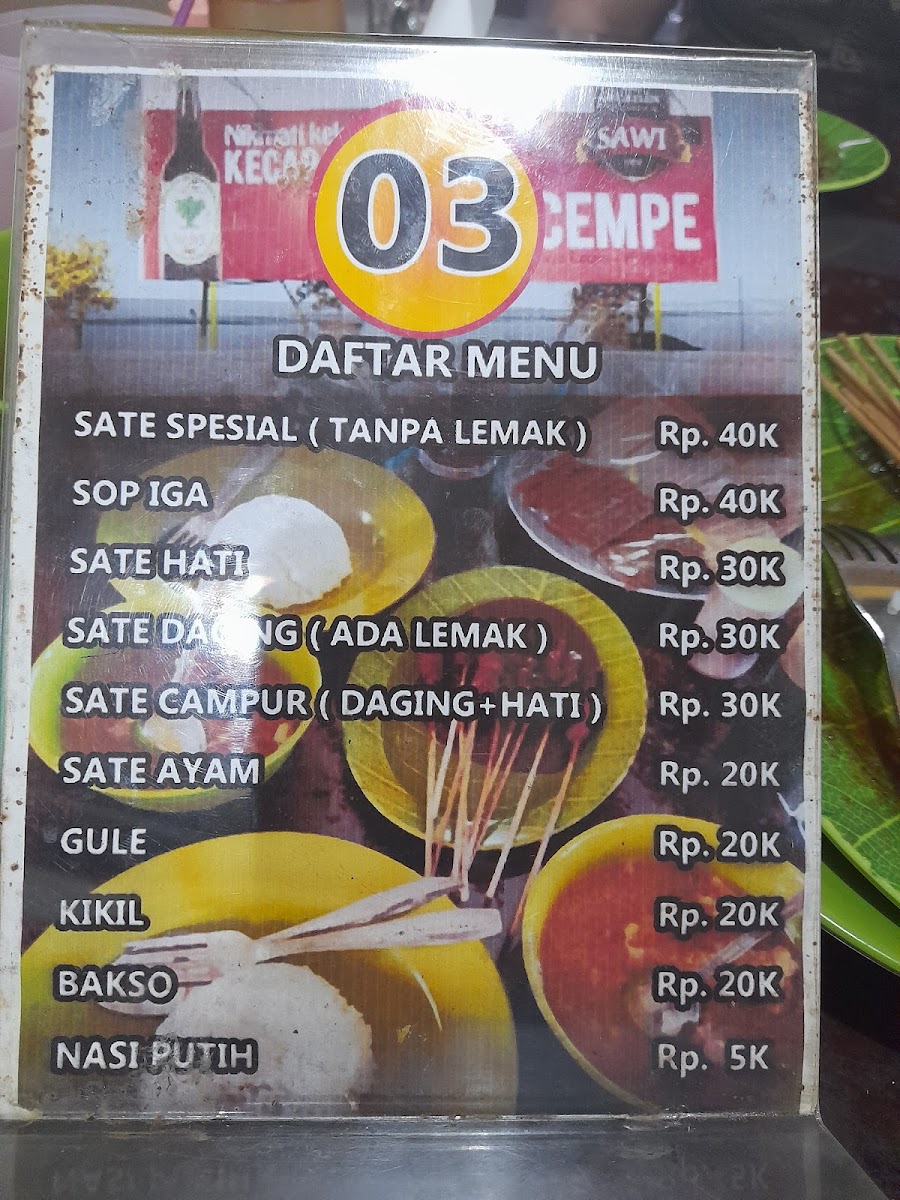 Menu Depot Sate Cempe Leces-10