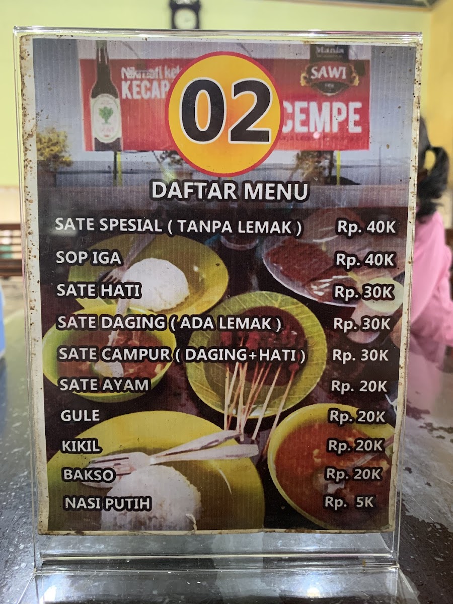 Menu Depot Sate Cempe Leces-8